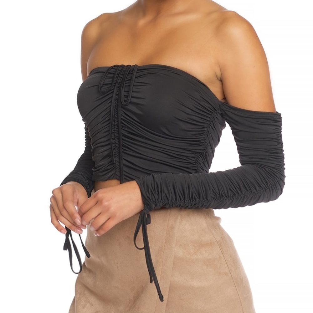 Black Crop Top